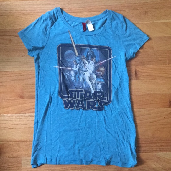 Star Wars Blue Shirt - Picture 1 of 3